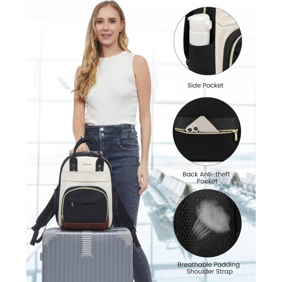 Cute 14-Inch Mini Backpack Purse - Perfect Gift for Fashion-Forward Women - Picture 5 of 9